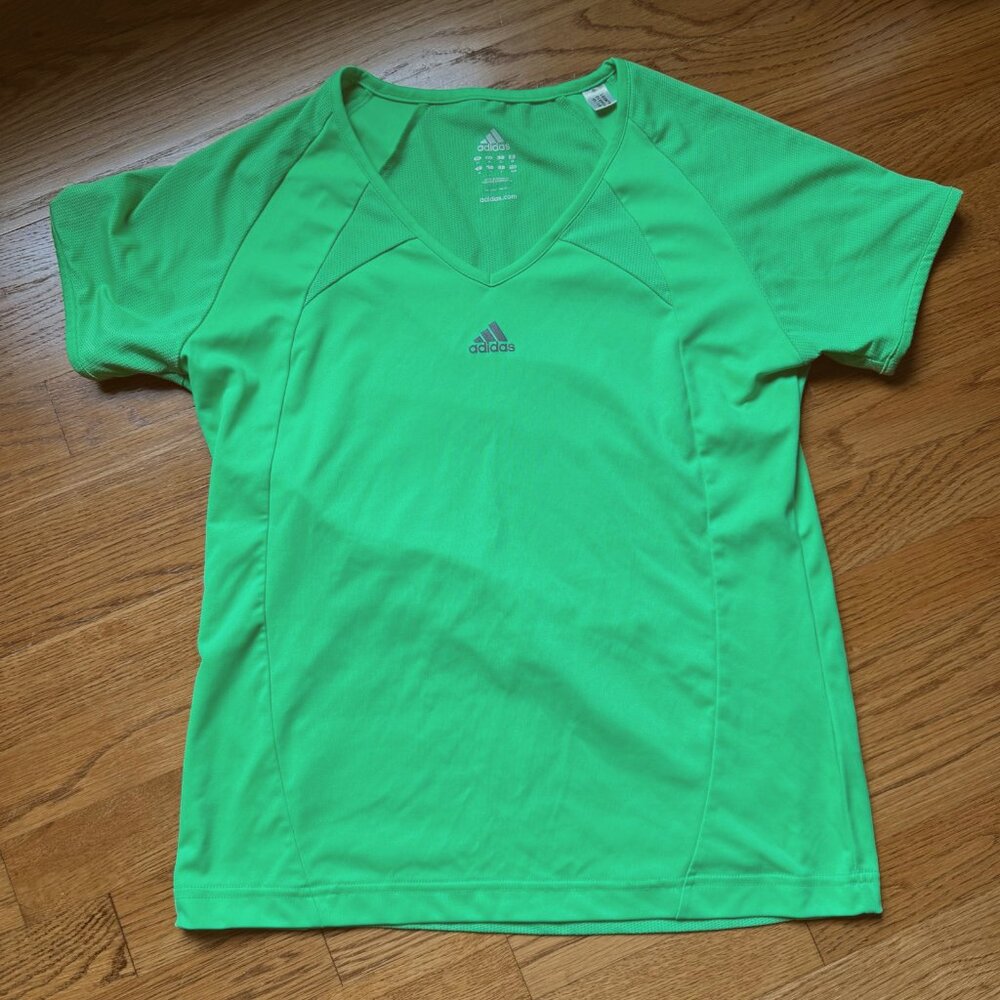Green Adidas Athletic Top